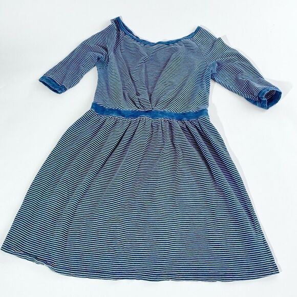 Anthropologie postage stamp pinstripe dress - Picture 1 of 11